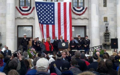 Vice President Biden visits Media, PA for the Veterans Day Parade