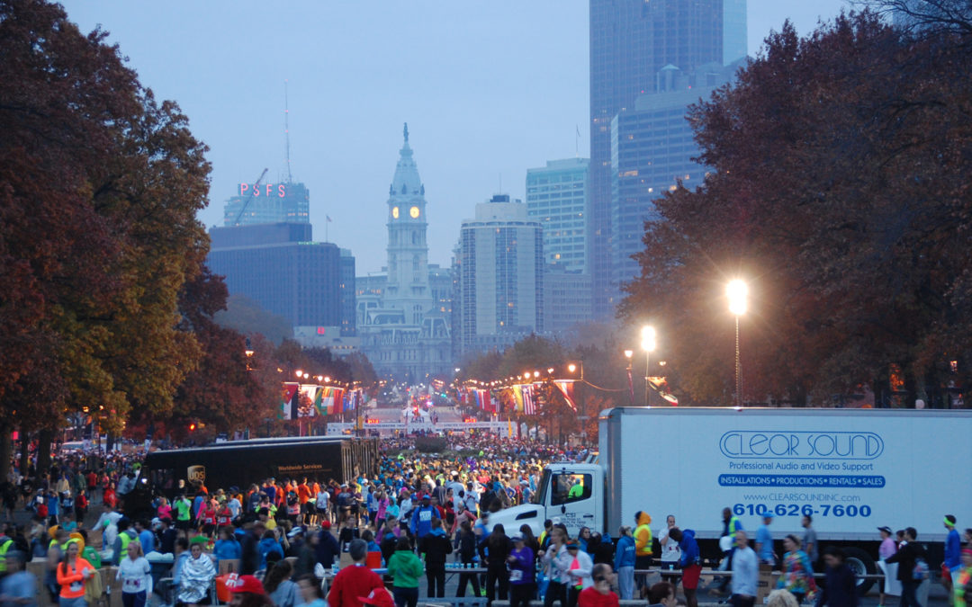 Clear Sound at The Philadelphia Marathon