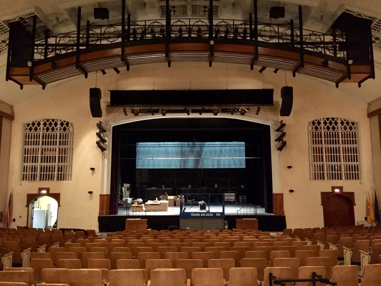 Asplundh Concert Hall at West Chester University Clear Sound
